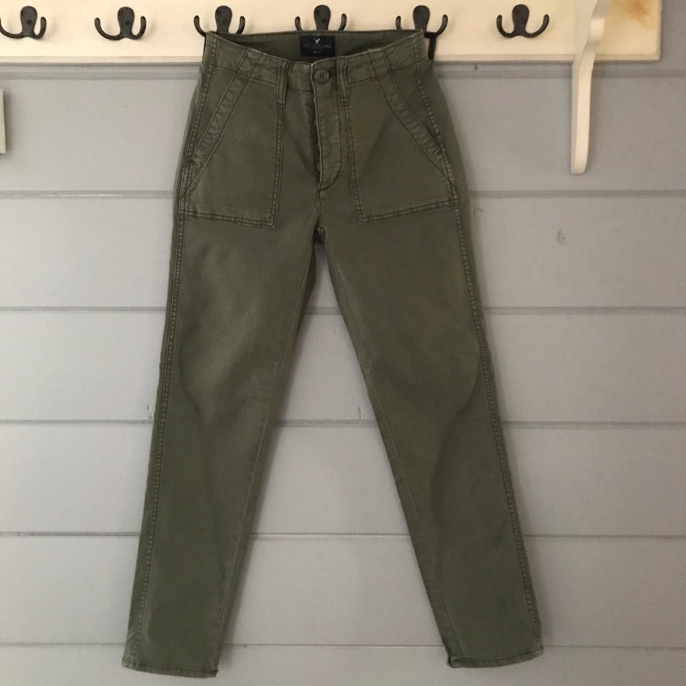 AE Stretch Skinny - Button Fly - size 00